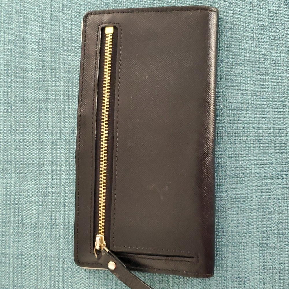 KATE SPADE WALLET CREAM/BLACK - Picture 9 of 14